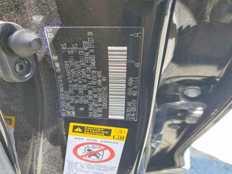 Aukcja sprzedaży 2013 Toyota Highlander, vin: 5TDDK3EH7DS217480, numer aukcji: 61069786