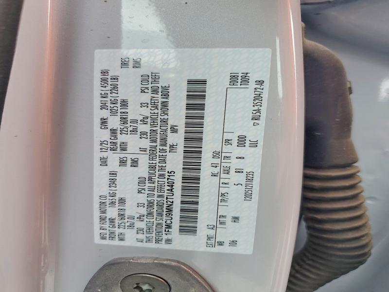 Продажа на аукционе авто 2026 Ford Escape, vin: 1FMCU9MN2TUA40715, номер лота: 63256276