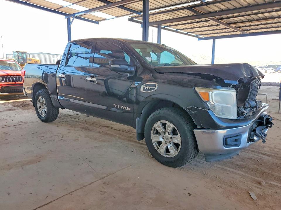 2017 Nissan Titan მანქანა იყიდება აუქციონზე, vin: 1N6AA1EJ1HN563773, აუქციონის ნომერი: 61789996