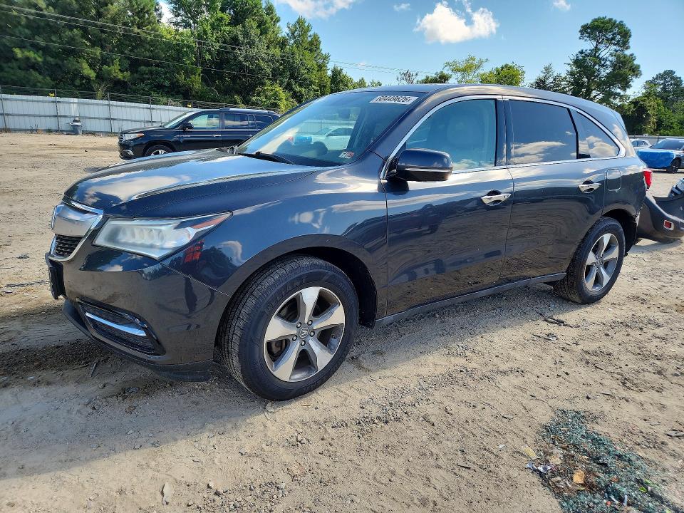 Auction sale of the 2016 Acura Mdx, vin: 5FRYD4H25GB015379, lot number: 60449626