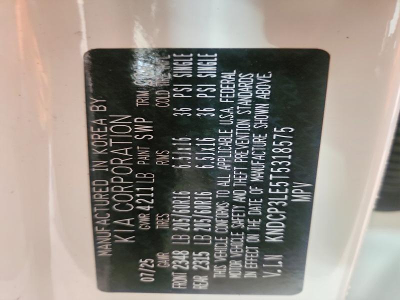Продажа на аукционе авто 2026 Kia Niro, vin: KNDCP3LE5T5318575, номер лота: 59922856
