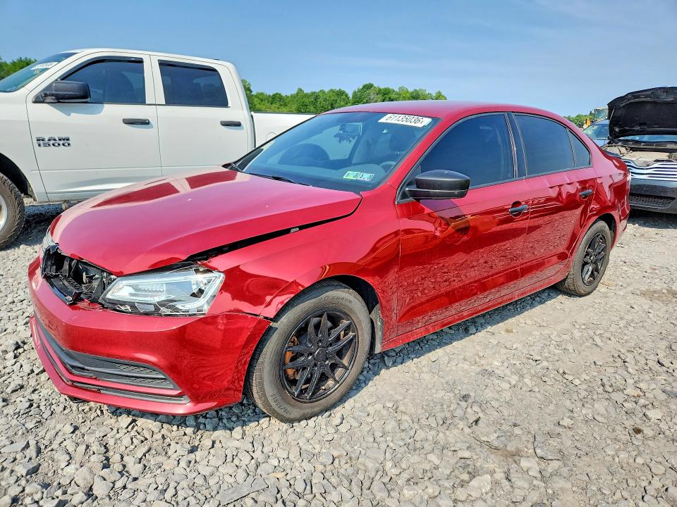 61135036 :رقم المزاد ، 3VW267AJ6GM282611 vin ، 2016 Volkswagen Jetta مزاد بيع