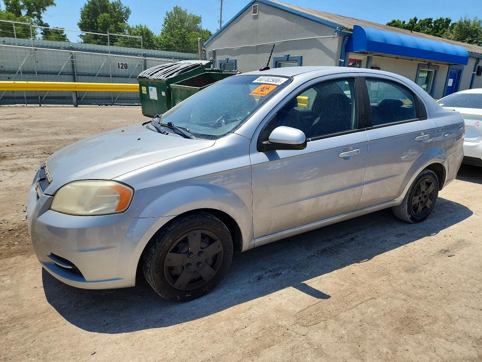 60782986 :رقم المزاد ، KL1TD5DE1AB073735 vin ، 2010 Chevrolet Aveo مزاد بيع
