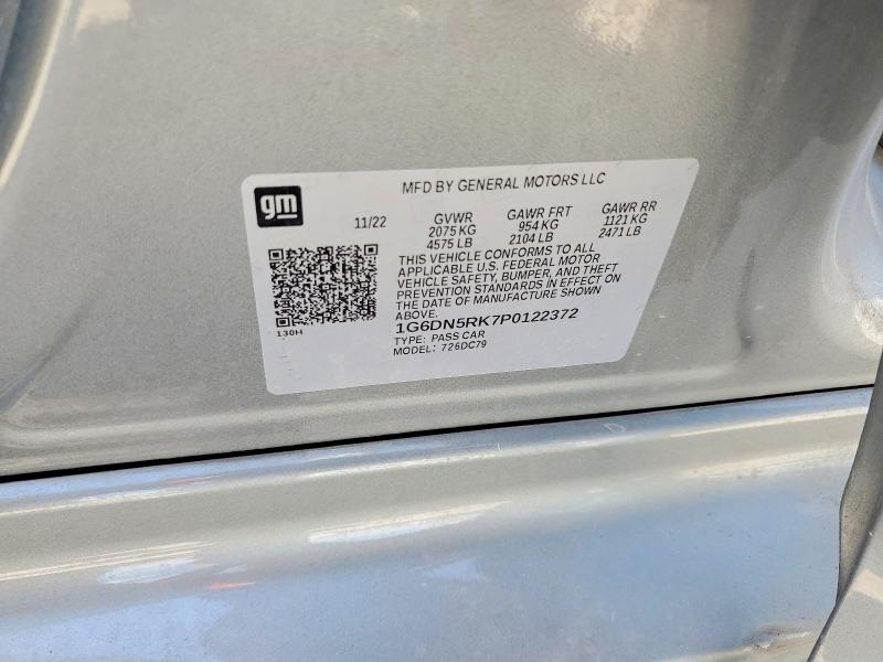 Продажа на аукционе авто 2023 Cadillac Ct5, vin: 1G6DN5RK7P0122372, номер лота: 62585846