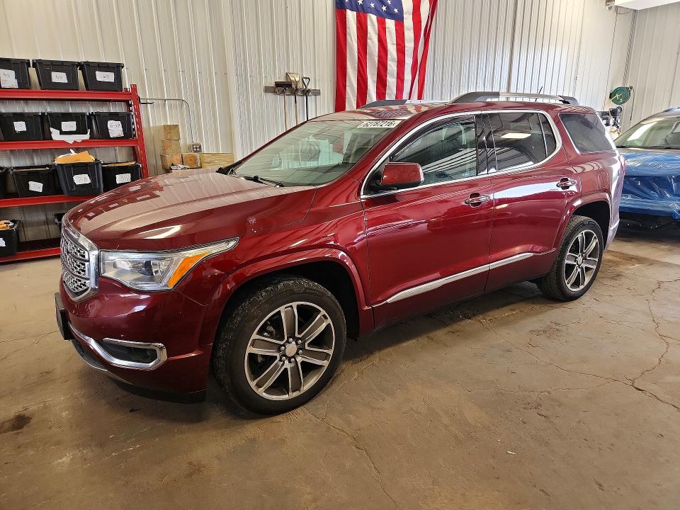 62787216 :رقم المزاد ، 1GKKNXLSXHZ256125 vin ، 2017 Gmc Acadia مزاد بيع