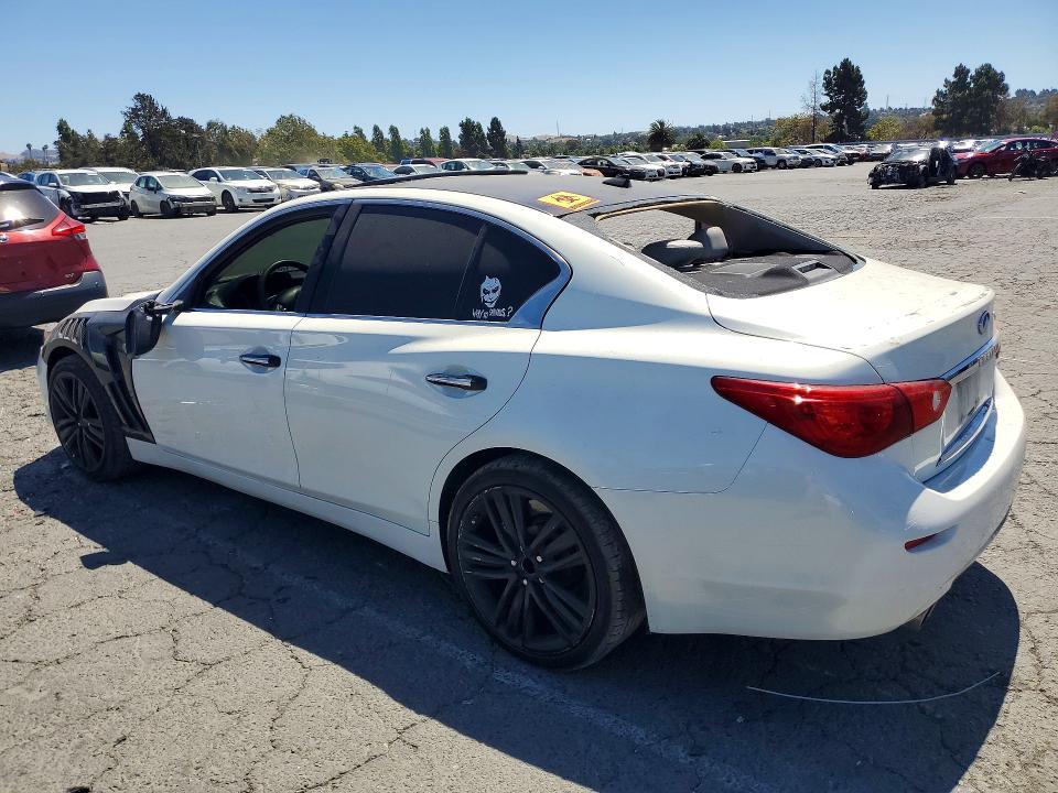 2015 Infiniti Q50 მანქანა იყიდება აუქციონზე, vin: JN1BV7AP8FM343254, აუქციონის ნომერი: 61538076