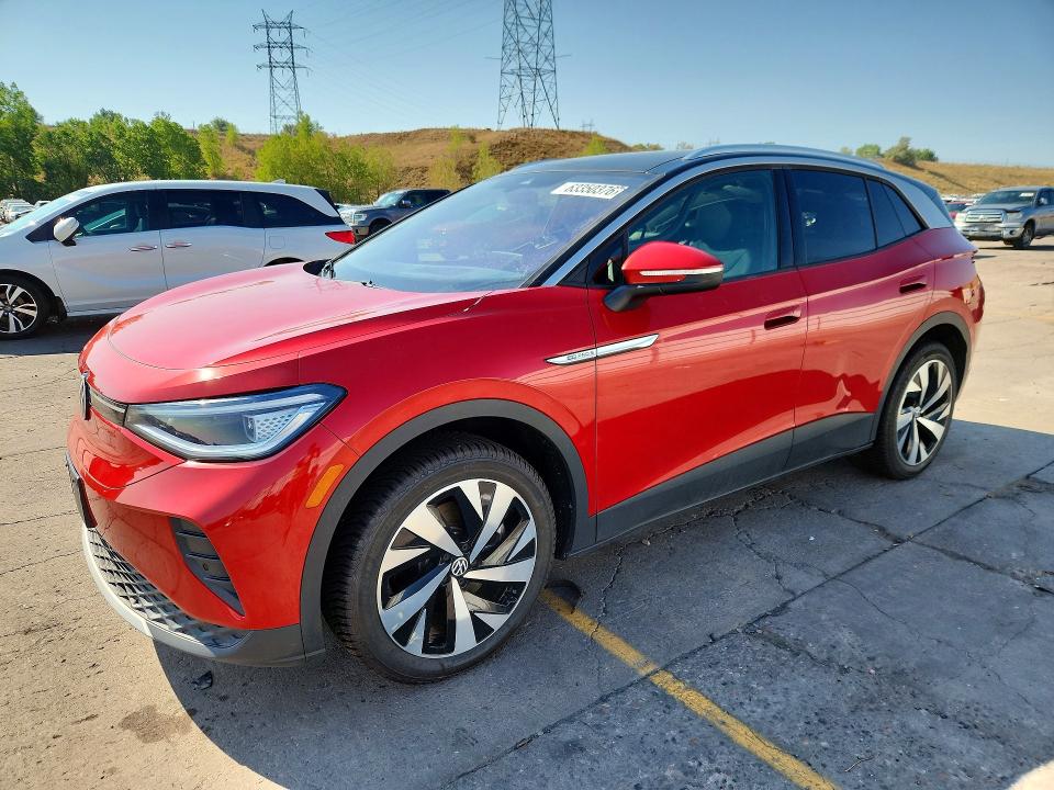 63350376 :رقم المزاد ، WVGUNPE2XNP044958 vin ، 2022 Volkswagen Id.4 مزاد بيع