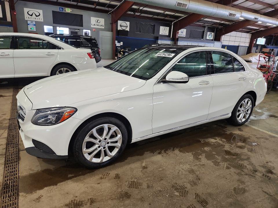 2015 Mercedes-benz C მანქანა იყიდება აუქციონზე, vin: 55SWF4KB8FU095267, აუქციონის ნომერი: 63284296