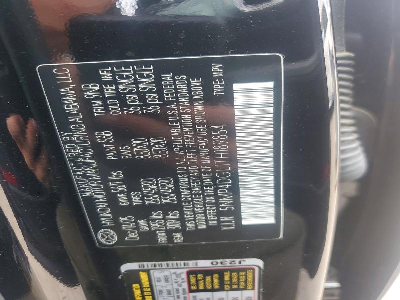Продажа на аукционе авто 2026 Hyundai Santa Fe, vin: 5NMP4DGL1TH189854, номер лота: 60622766