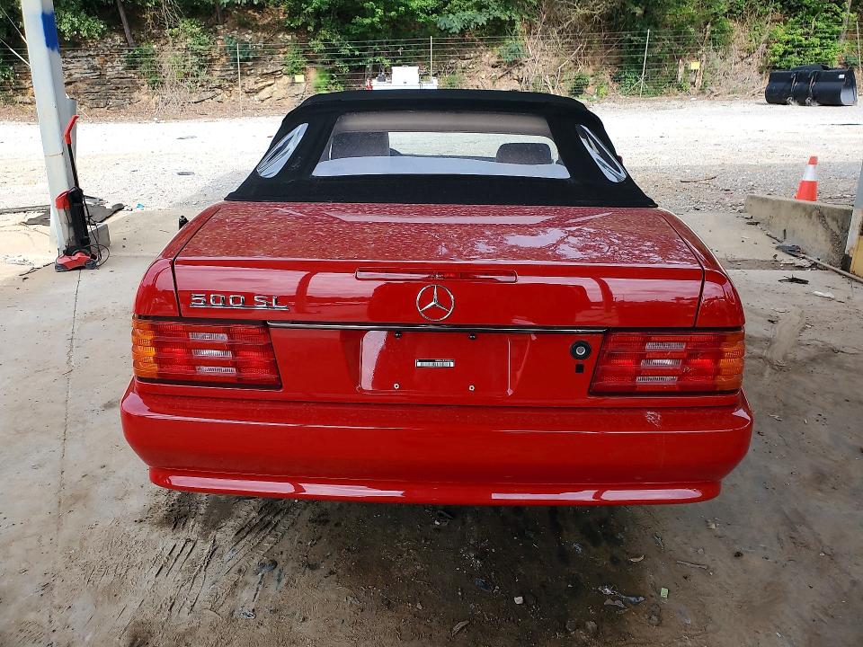 58897836 :رقم المزاد ، WDBFA67E3PF075261 vin ، 1993 Mercedes-benz 500 مزاد بيع
