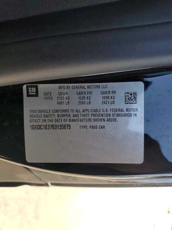 Продажа на аукционе авто 2014 Cadillac Cts, vin: 1G6DC1E37E0135875, номер лота: 61182026