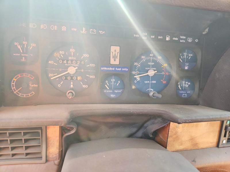 Продажа на аукционе авто 1984 Maserati Biturbo, vin: ZAMAL1105EB317084, номер лота: 60033406