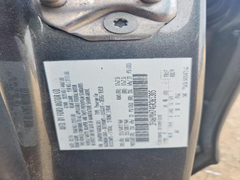 Aukcja sprzedaży 2016 Ford Fusion, vin: 3FA6P0H74GR365305, numer aukcji: 61297306