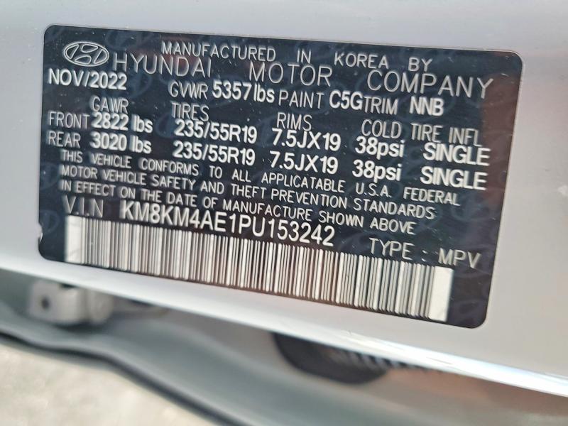 Продажа на аукционе авто 2023 Hyundai Ioniq 5, vin: KM8KM4AE1PU153242, номер лота: 59873946