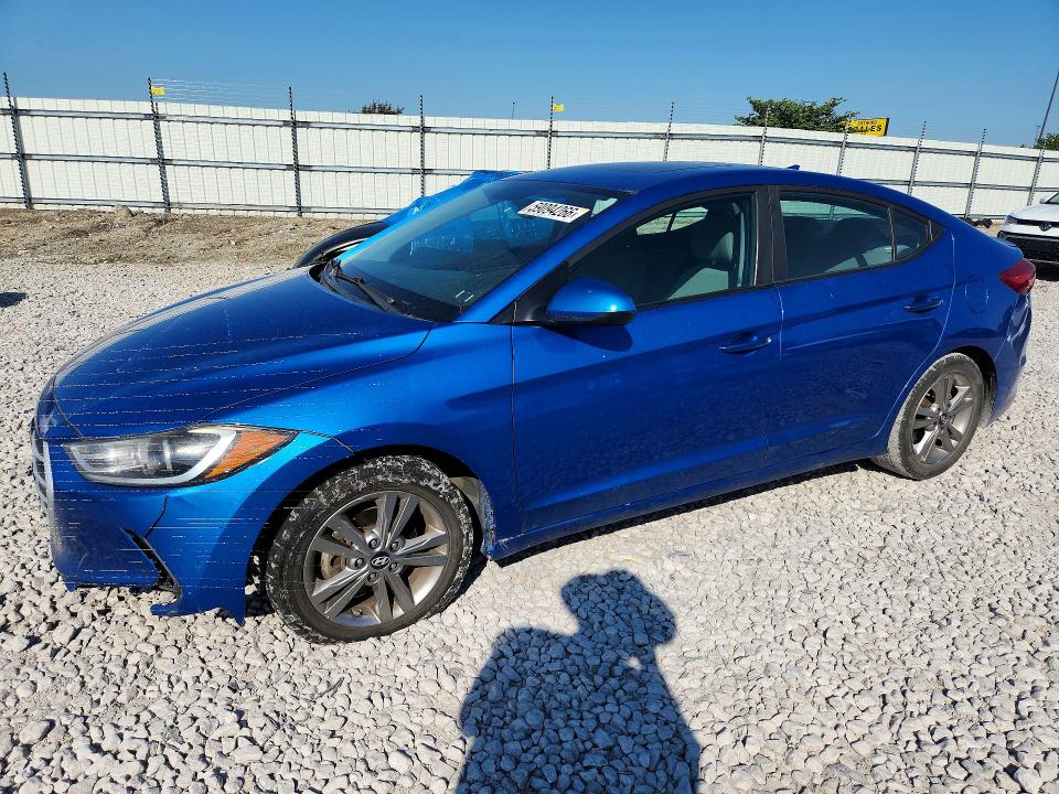 59094266 :رقم المزاد ، KMHD84LF9JU616190 vin ، 2018 Hyundai Elantra مزاد بيع