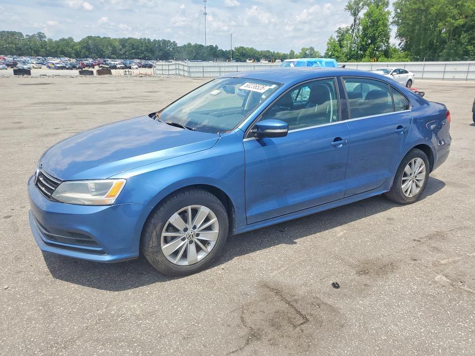 2015 Volkswagen Jetta მანქანა იყიდება აუქციონზე, vin: 3VWD07AJ6FM319052, აუქციონის ნომერი: 60236526