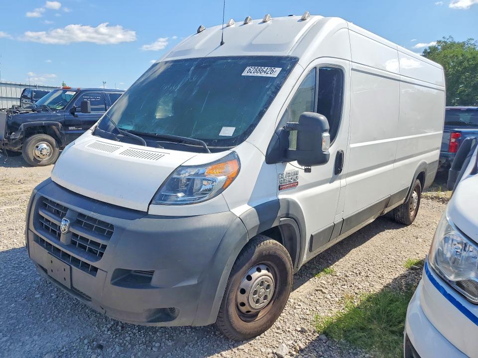 Продажа на аукционе авто 2018 Ram Promaster 3500, vin: 3C6URVJG8JE141849, номер лота: 62886426