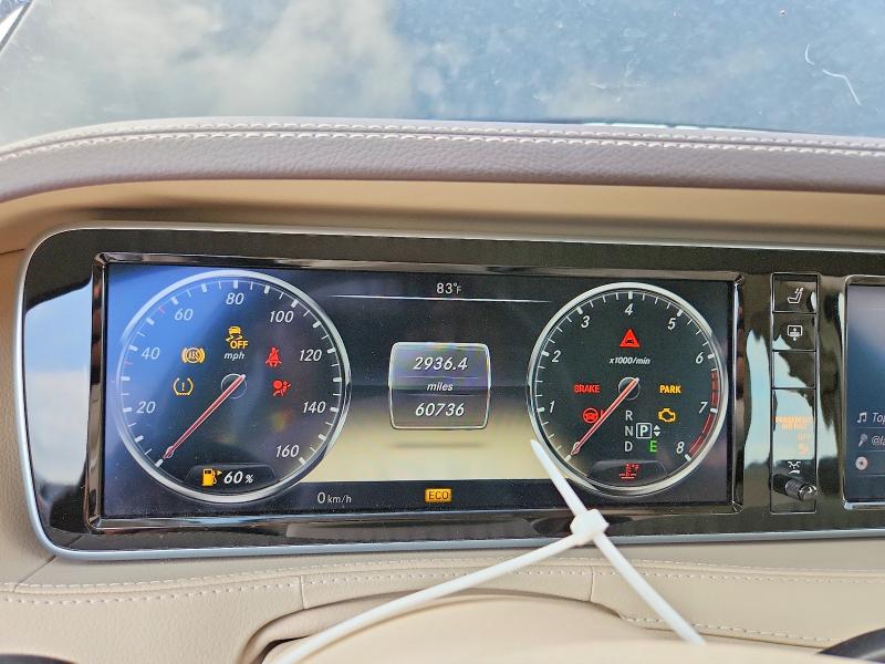Продаж на аукціоні авто 2014 Mercedes-benz S, vin: WDDUG8CB8EA034963, номер лоту: 59349556