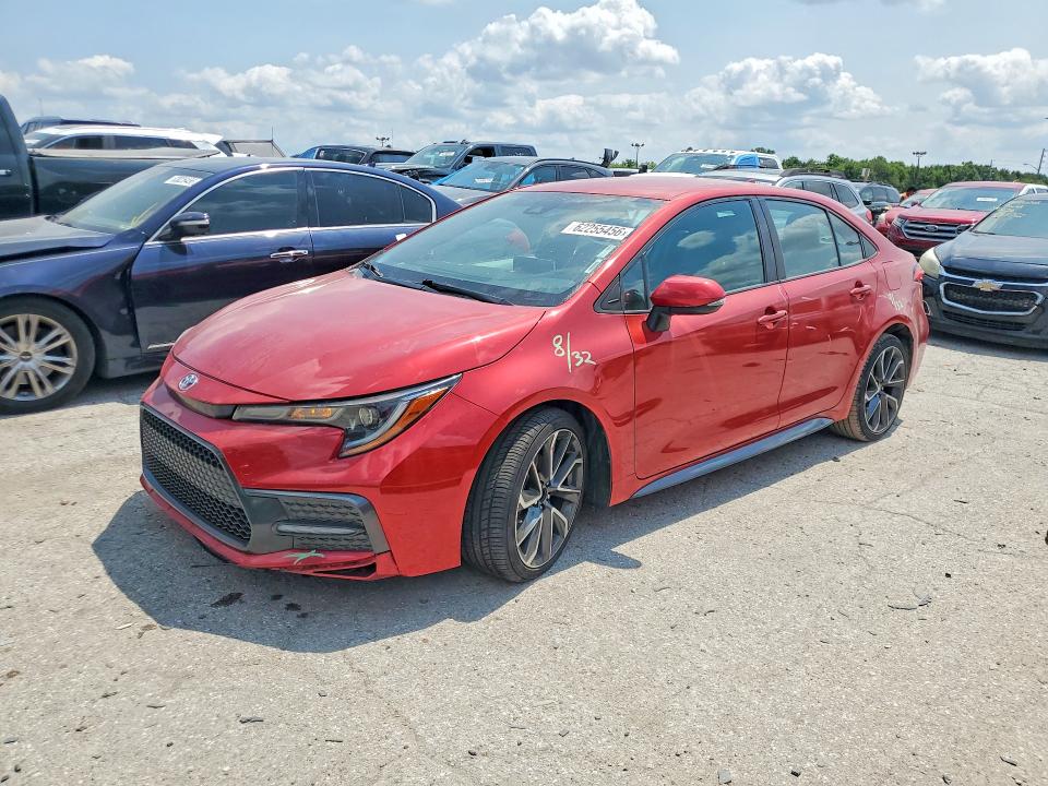 2020 Toyota Corolla მანქანა იყიდება აუქციონზე, vin: 5YFS4RCE2LP002626, აუქციონის ნომერი: 62255456