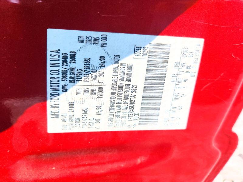 61568946 :رقم المزاد ، 1FTZR45U82TA12821 vin ، 2002 Ford Ranger مزاد بيع