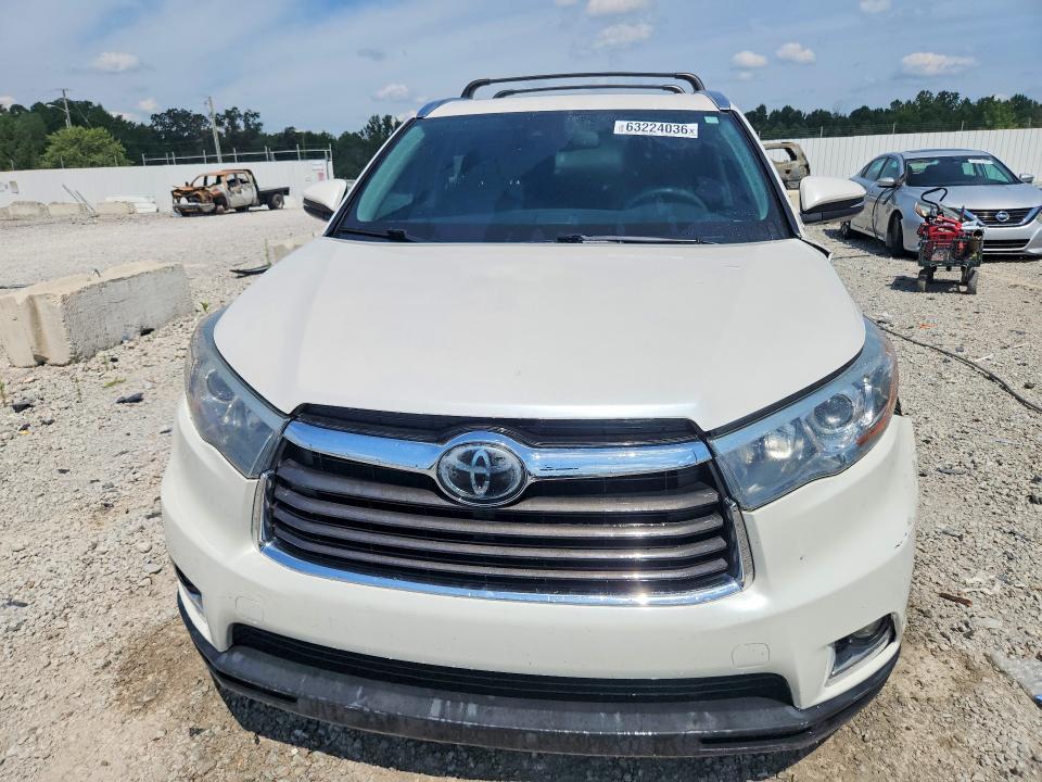 Aukcja sprzedaży 2016 Toyota Highlander, vin: 5TDDKRFH8GS346639, numer aukcji: 63224036