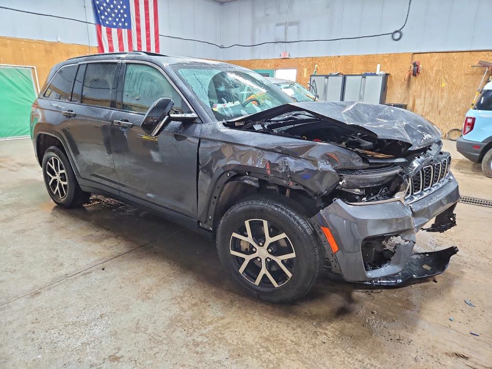60014696 :رقم المزاد ، 1C4RJHBGXRC201221 vin ، 2024 Jeep Grand Cherokee مزاد بيع