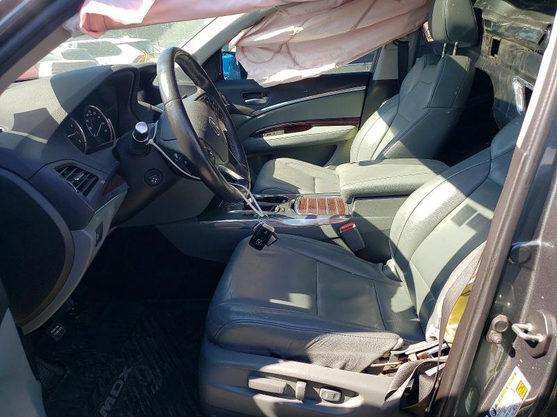 57726416 :رقم المزاد ، 5FRYD4H49FB021864 vin ، 2015 Acura Mdx مزاد بيع