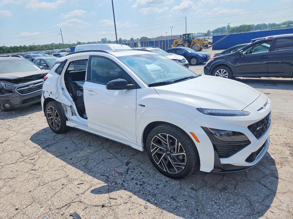 2022 Hyundai Kona მანქანა იყიდება აუქციონზე, vin: KM8K33A37NU868115, აუქციონის ნომერი: 61025976