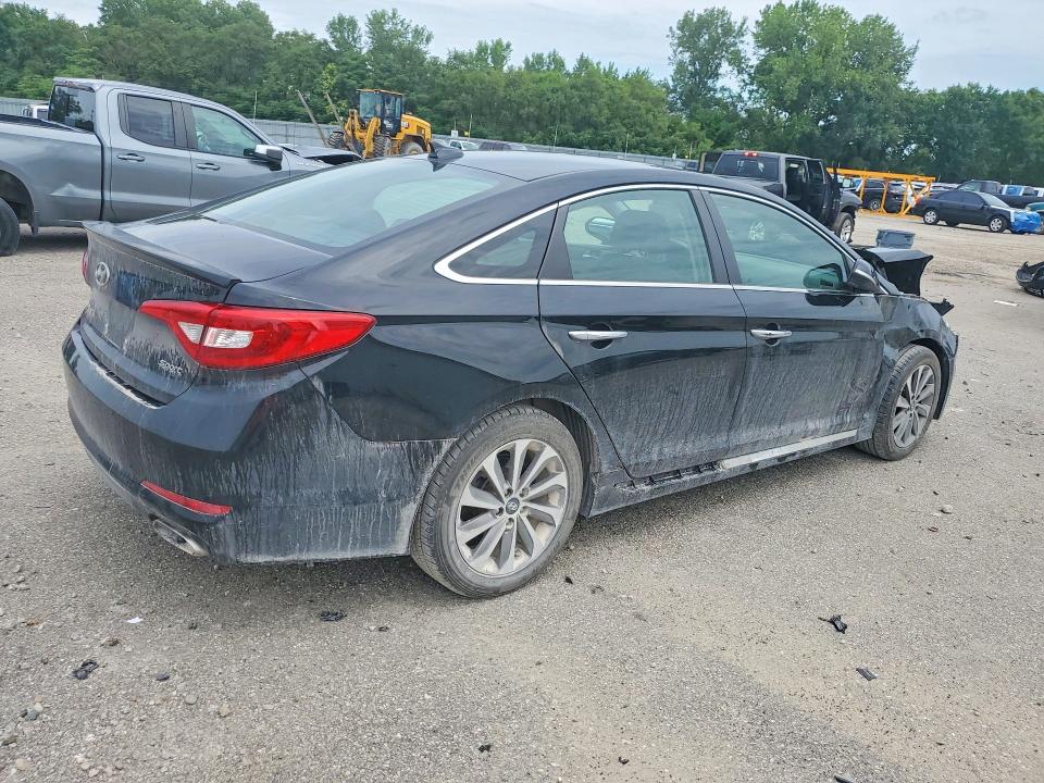 60505116 :رقم المزاد ، 5NPE34AF5FH174472 vin ، 2015 Hyundai Sonata مزاد بيع
