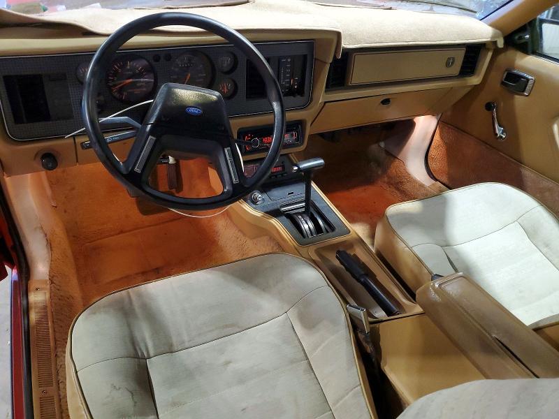 60808666 :رقم المزاد ، 1FABP2735EF117972 vin ، 1984 Ford Mustang مزاد بيع
