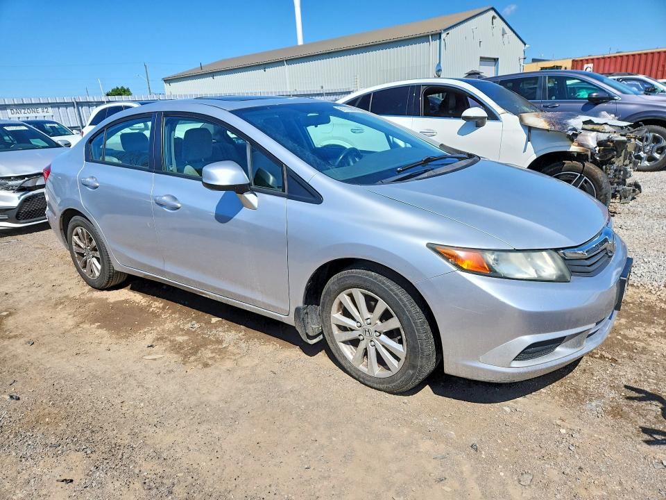 61114446 :رقم المزاد ، 2HGFB2F57CH033212 vin ، 2012 Honda Civic مزاد بيع