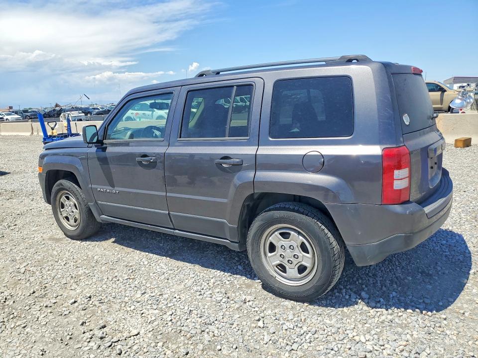 Продажа на аукционе авто 2016 Jeep Patriot, vin: 1C4NJPBB0GD507574, номер лота: 59919796