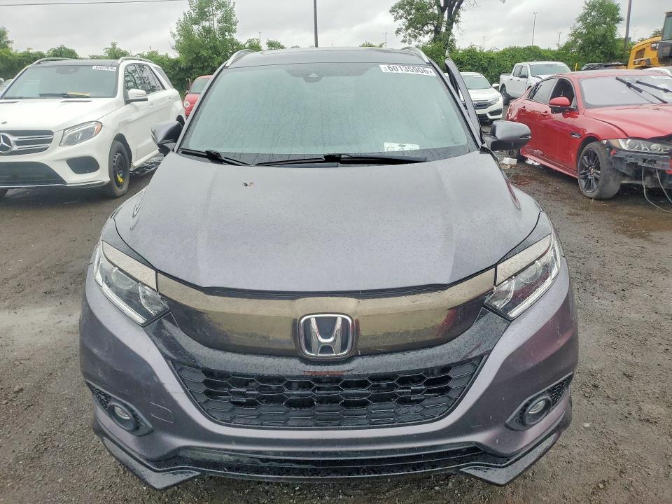 60135906 :رقم المزاد ، 3CZRU6H25LM107285 vin ، 2020 Honda Hr-v مزاد بيع