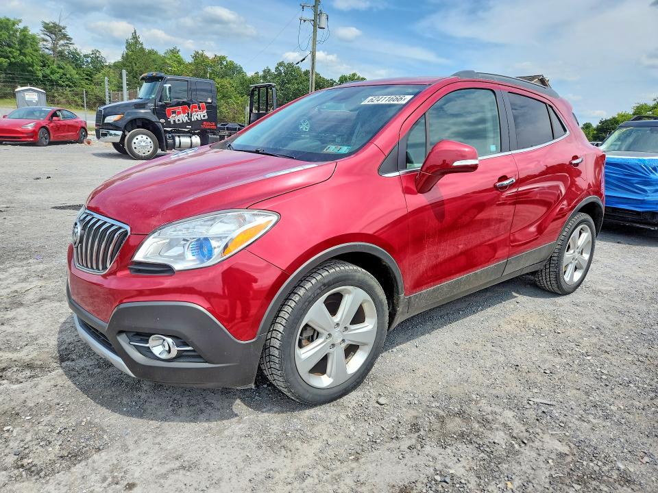 62411666 :رقم المزاد ، KL4CJBSB0FB137841 vin ، 2015 Buick Encore مزاد بيع