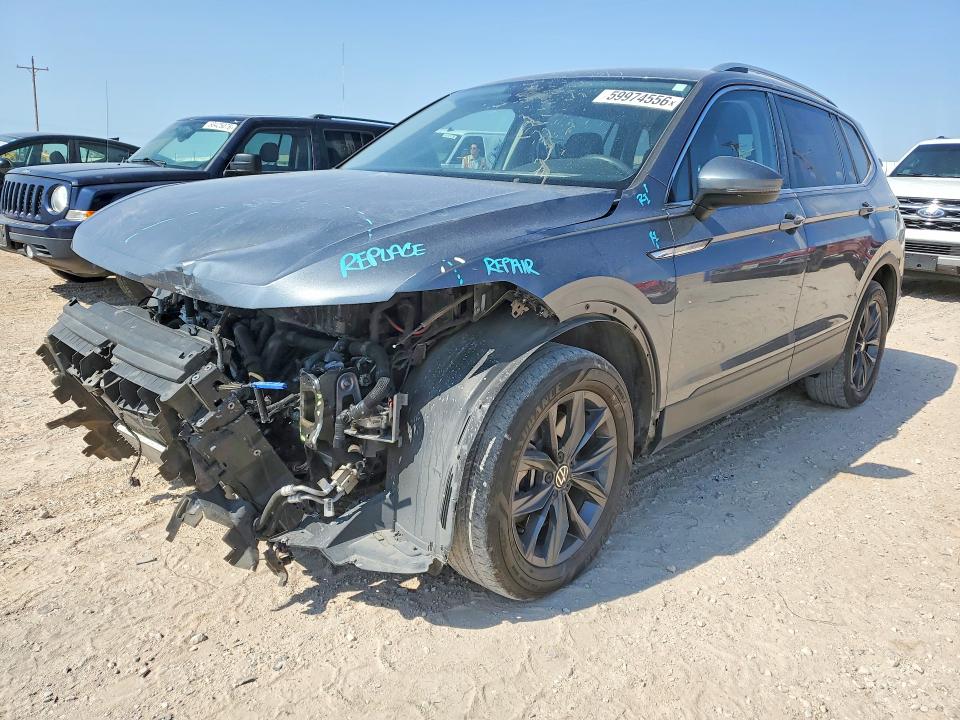 59974556 :رقم المزاد ، 3VV3B7AX3NM033138 vin ، 2022 Volkswagen Tiguan مزاد بيع