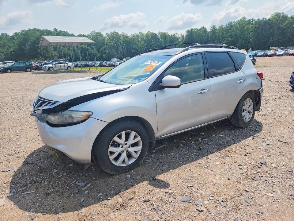 Auction sale of the 2012 Nissan Murano, vin: JN8AZ1MWXCW229855, lot number: 62967976