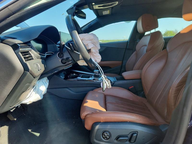 63359426 :رقم المزاد ، WAUFACF51MA001215 vin ، 2021 Audi A5 مزاد بيع