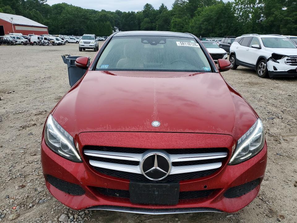 59110126 :رقم المزاد ، WDDWF4KB7GR158328 vin ، 2016 Mercedes-benz C مزاد بيع