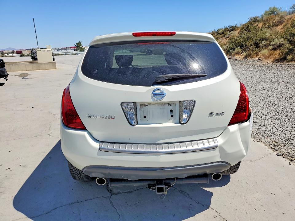 Продажа на аукционе авто 2007 Nissan Murano, vin: JN8AZ08W87W643341, номер лота: 62535106