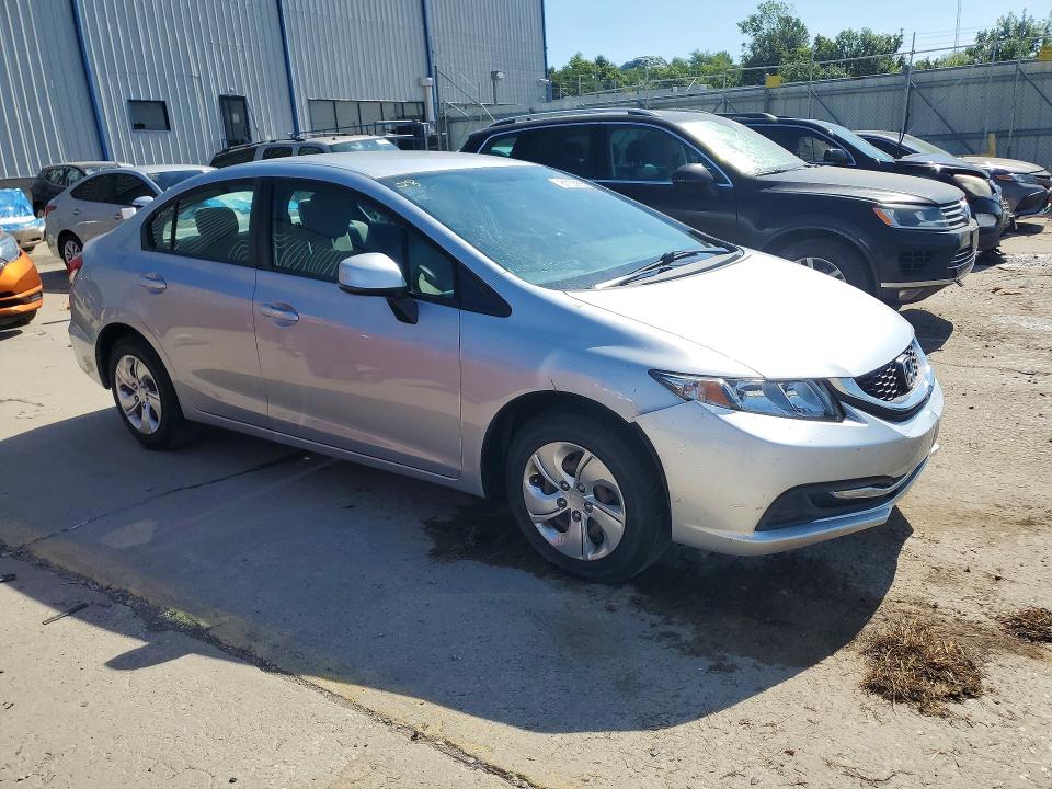 61155166 :رقم المزاد ، 19XFB2F58DE069700 vin ، 2013 Honda Civic مزاد بيع