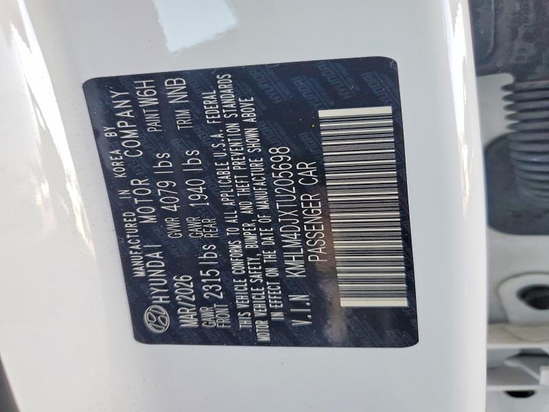 Aukcja sprzedaży 2026 Hyundai Elantra Hybrid, vin: KMHLM4DJXTU205698, numer aukcji: 61514106