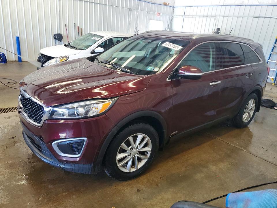 62417596 :رقم المزاد ، 5XYPGDA36HG249290 vin ، 2017 Kia Sorento مزاد بيع