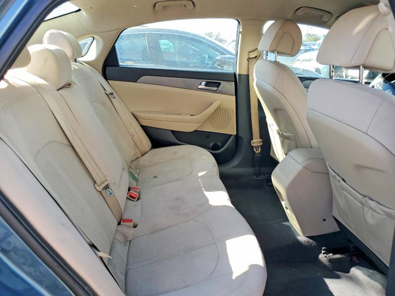 2017 Hyundai Sonata მანქანა იყიდება აუქციონზე, vin: 5NPE24AF4HH455412, აუქციონის ნომერი: 61059196