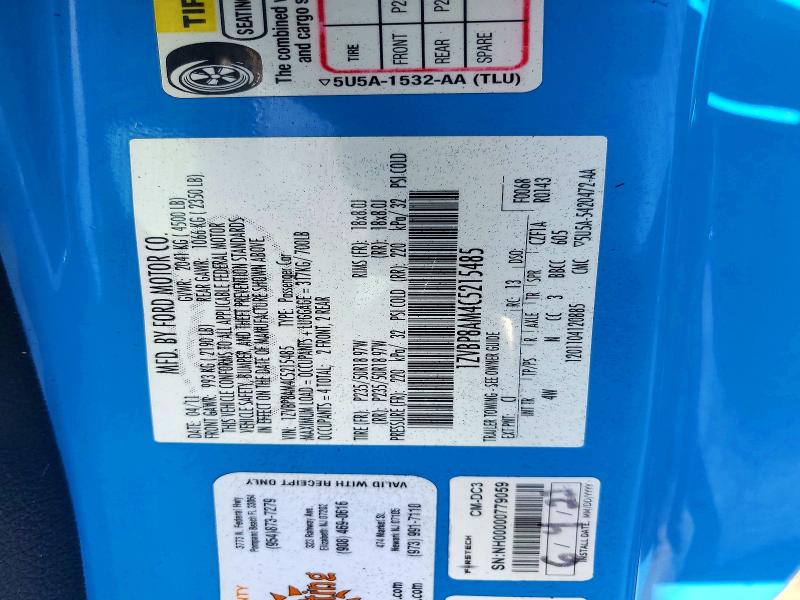 Продаж на аукціоні авто 2025 Ford Mustang V6, vin: 1ZVBP8AM4C5215485, номер лоту: 58989196
