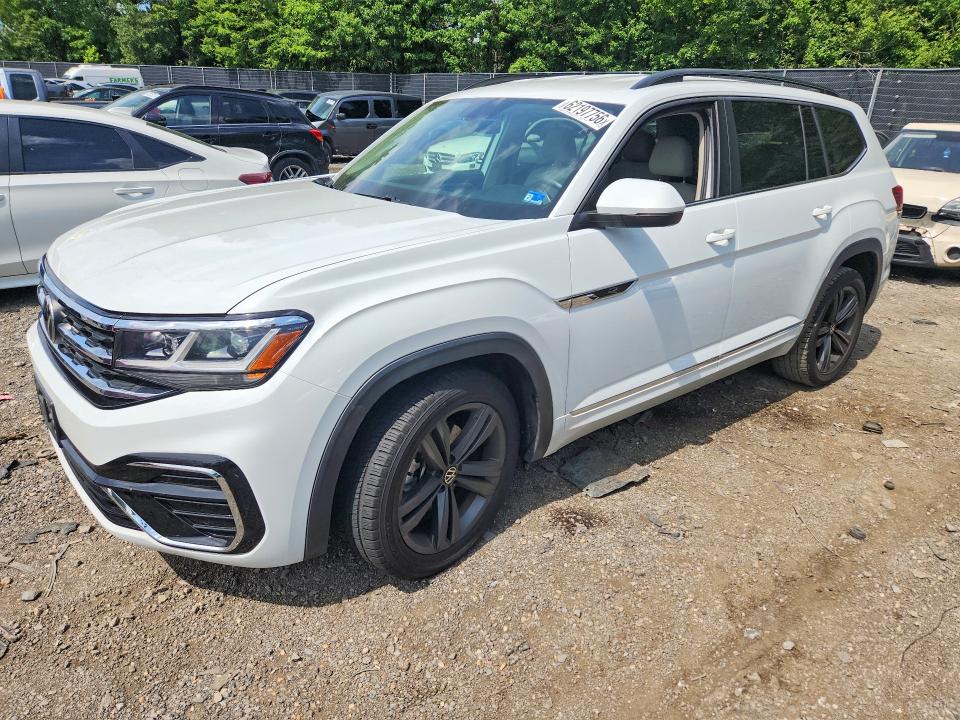 62197756 :رقم المزاد ، 1V2NR2CA8MC583786 vin ، 2021 Volkswagen Atlas مزاد بيع