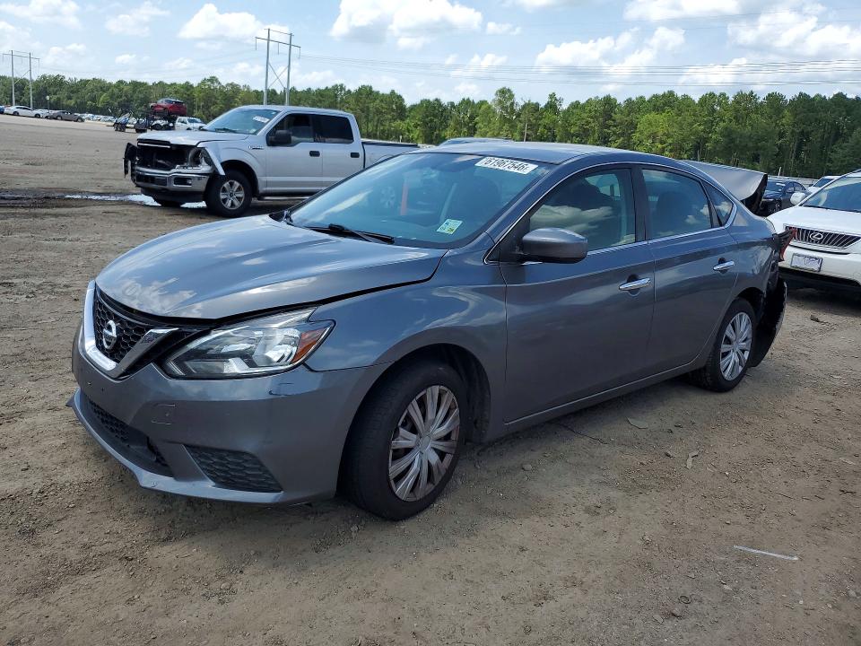 2018 Nissan Sentra მანქანა იყიდება აუქციონზე, vin: 3N1AB7AP5JY330097, აუქციონის ნომერი: 61967546