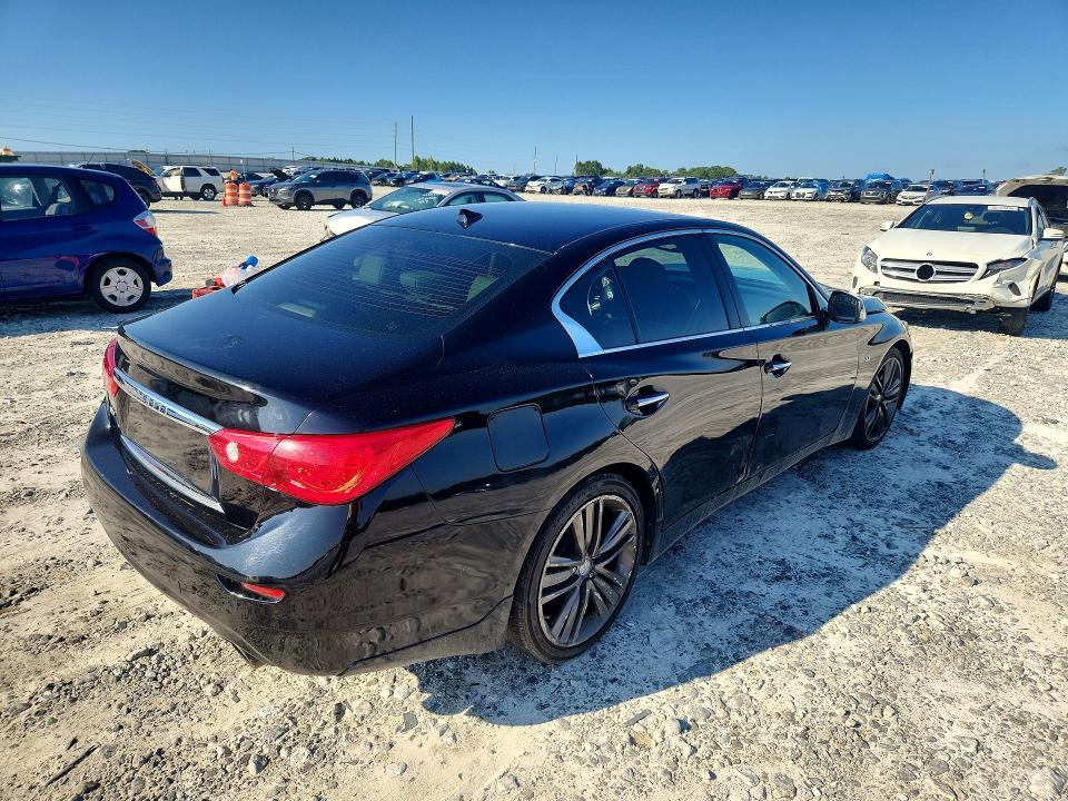 Продажа на аукционе авто 2014 Infiniti Q50, vin: JN1BV7AR8EM697985, номер лота: 60600276