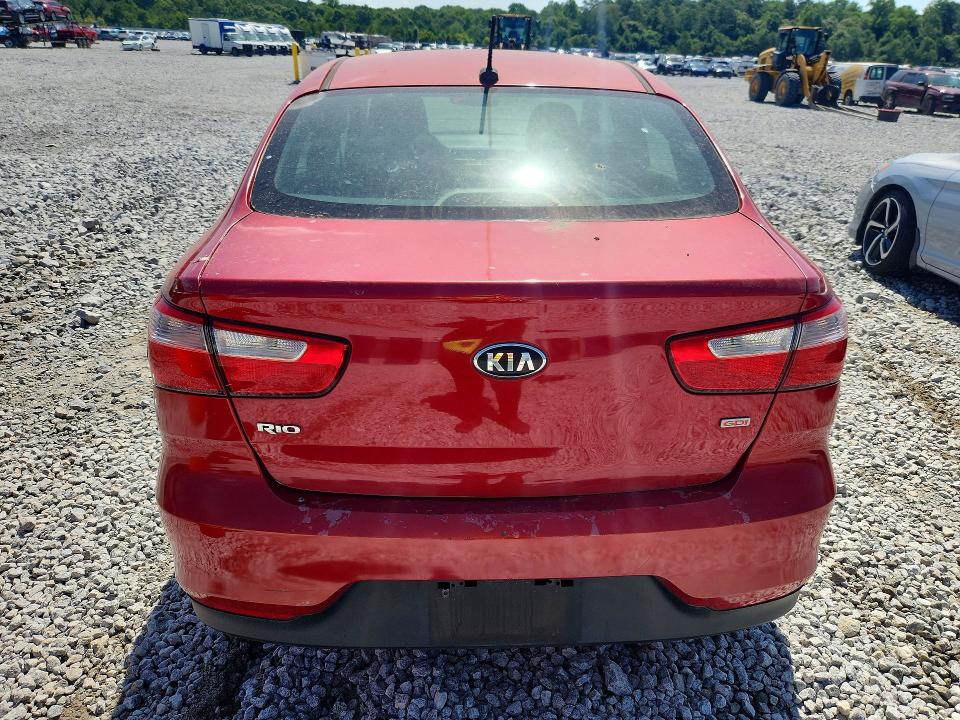 2017 Kia Rio მანქანა იყიდება აუქციონზე, vin: KNADM4A33H6015555, აუქციონის ნომერი: 62001916