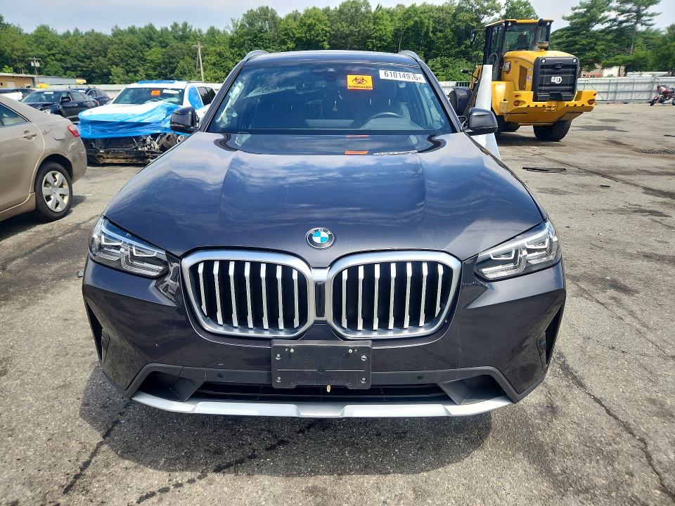 2022 Bmw X3 მანქანა იყიდება აუქციონზე, vin: 5UX53DP00N9M92976, აუქციონის ნომერი: 61014916