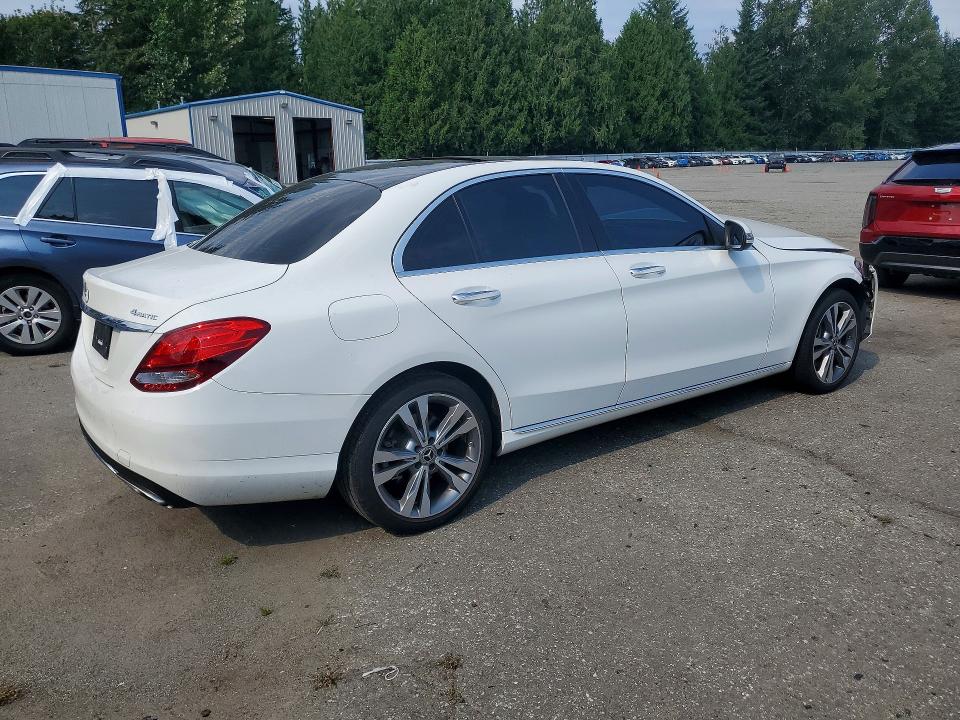 Продажа на аукционе авто 2018 Mercedes-benz C, vin: WDDWF4KBXJR393670, номер лота: 62513596